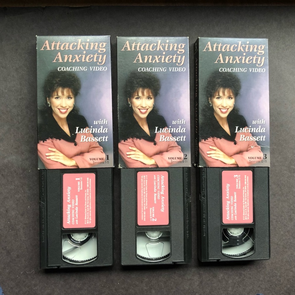 ATTACKING ANXIETY with Lucinda Bassett 3video Set